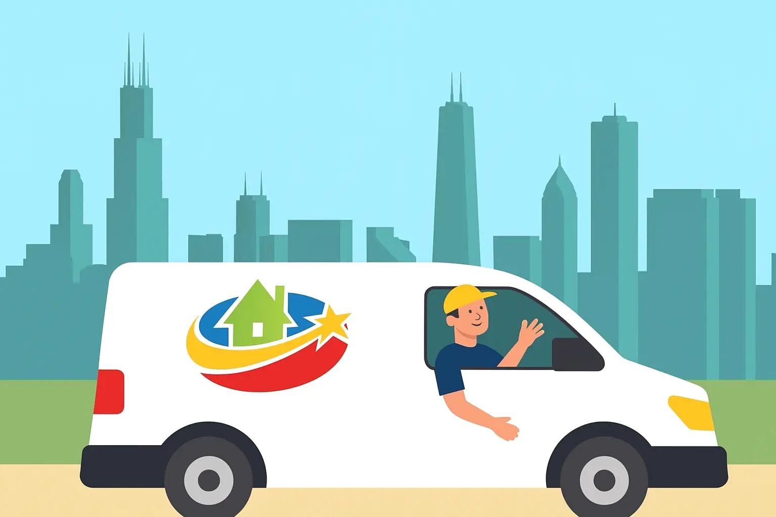 Professional Electrician at Work